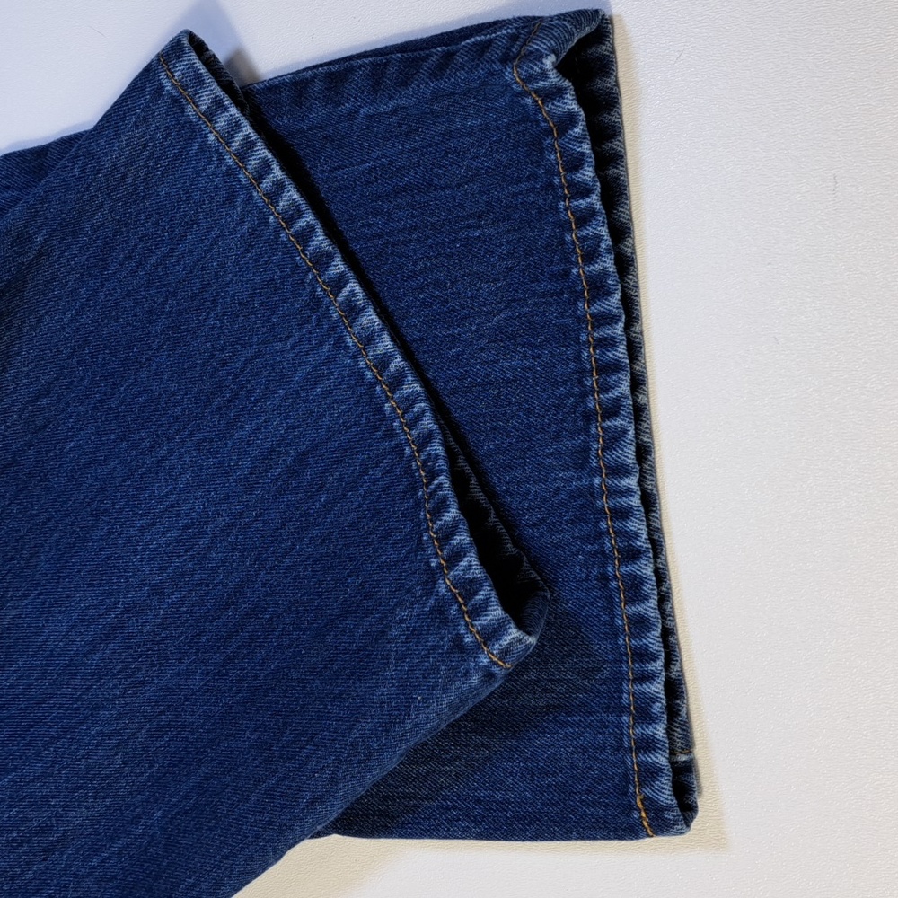 Levi's 501 Straight Leg Button Fly Blue Jeans Men's Size W41 L30 - Picture 13 of 16